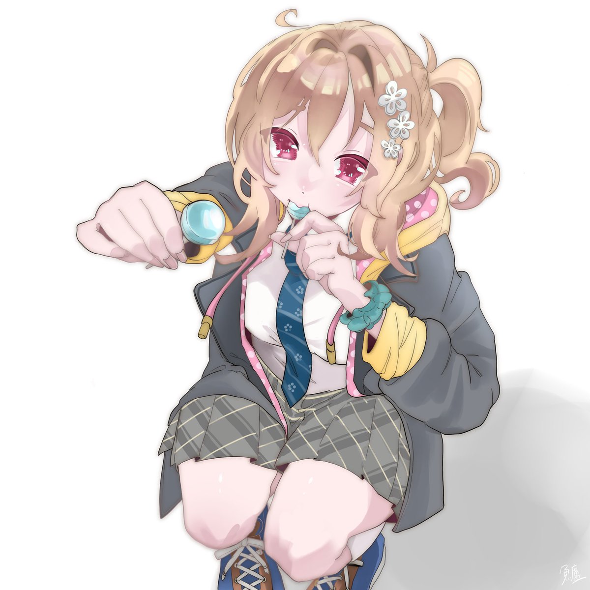 hot___221's tweet photo. 🌈🕒4人目 明楽レイちゃん！

 #にじさんじ 
  #Ray_art https://t.co/7626vSU8Ay