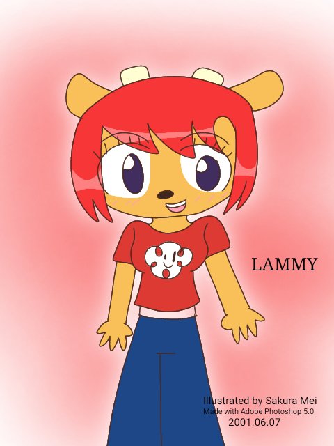SakuraMeiChanJP's tweet photo. ウンジャマ・ラミー。2001年6月に描いた絵。
© Lammy belong to NanaOn-Sha, All credit goes to NanaOn-Sha.
#パラッパラッパー #ParappatheRapper #ウンジャマ・ラミー #UmJammerLammy #Lammy #fanart
投稿日 2001年6月7日 https://t.co/zOS9Sq2p18