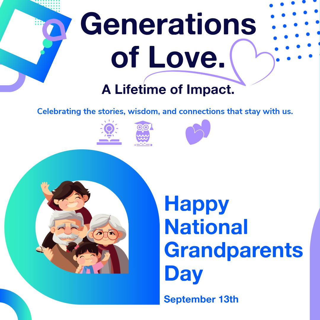 Ellumen's tweet photo. Some of life’s best lessons are passed down through stories, traditions, and time spent together.

This National Grandparents Day, we celebrate the grandparents and grandparent figures who share their wisdom, make us laugh, and help shape who we become. 💙

#GrandparentsDay https://t.co/z681GkGCQQ
