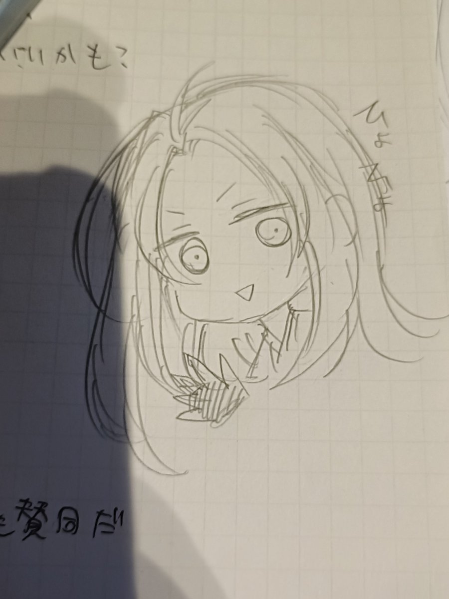ykhr_sym_ll's tweet photo. ネーム⇒原稿⇒ネーム⇒原稿　を繰り返している日々、唐突に本丸の何かを描きたくなった23時。 https://t.co/iHSkDHiaOb