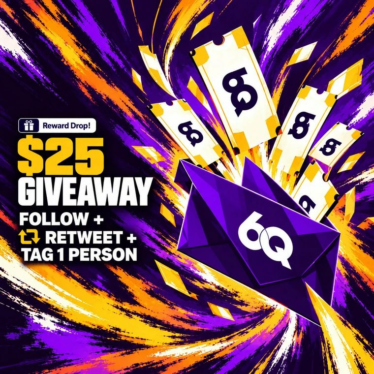 GiveawayPrizo's tweet photo. $25.00  in  3 days  
to enter : 

🔹Follow me &amp; @sixqnetx 
🔹Retweet + Like
🔹Tag a friend https://t.co/k3POW6Z3d2