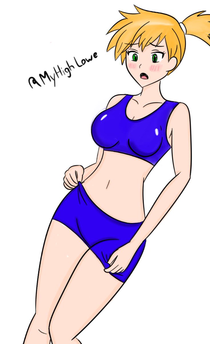 MyHighLowe's tweet photo. This one kept me up late last night

The Lovely Misty of Gen 1 fame trying on a new gym leader uniform something about a gym leader in Galar made her have to change it up and she’s a little embarrassed
 
WIP

#digitalart #Misty #Pokemon #fanart #doodle #anime #art #sketch #r34 https://t.co/Fn3nyJgEPW