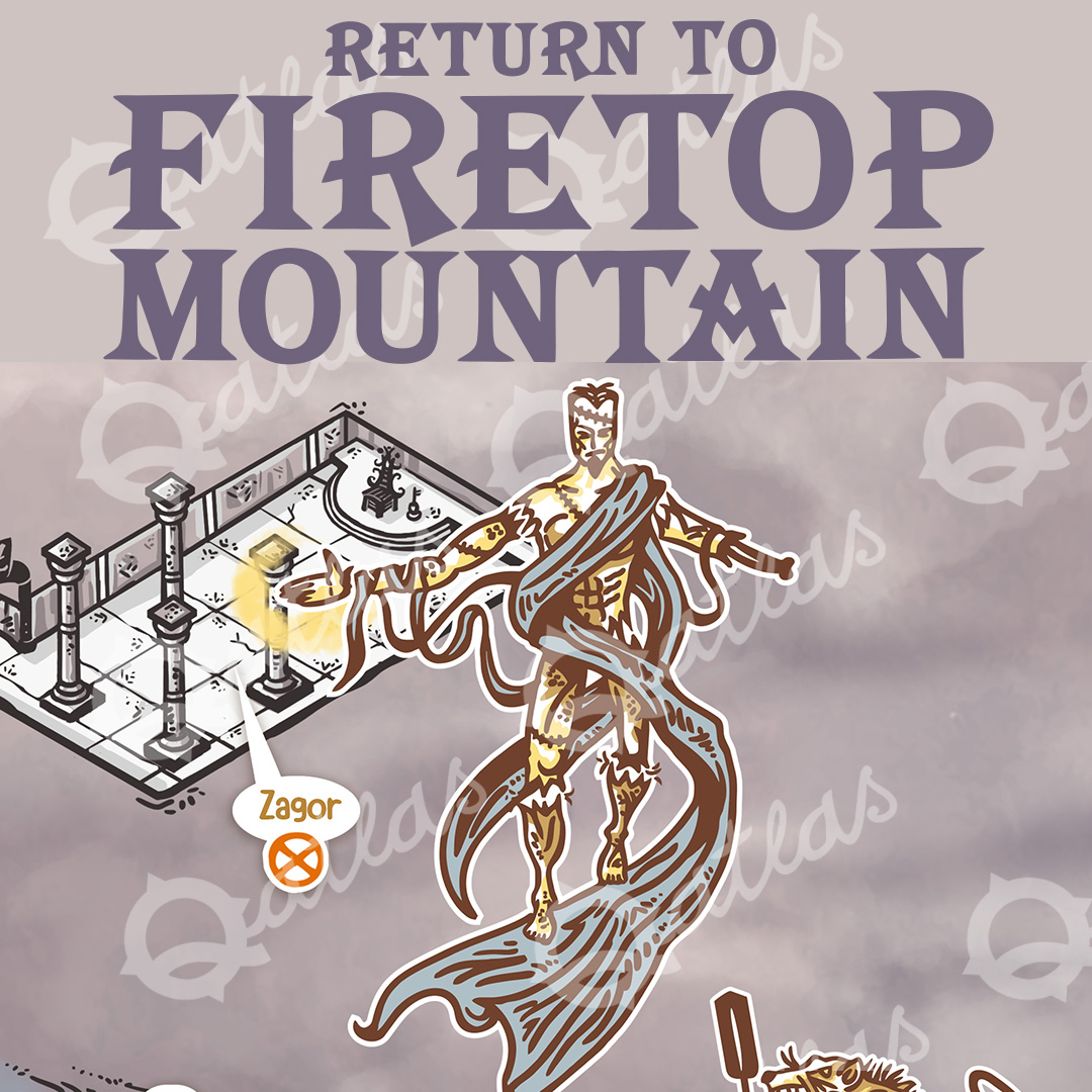 QatlasM's tweet photo. A New Map from Firetop Mountain
https://t.co/DDflMboe5n
#fightingfantasy #returntofiretopmountain #qatlasmap #fantasymap #gamebookmap #isometricfantasy #digitalmap #storymap
Firetop Mountain is one of those places in Fighting Fantasy that keeps drawing you back. https://t.co/AZLlHwyZDq