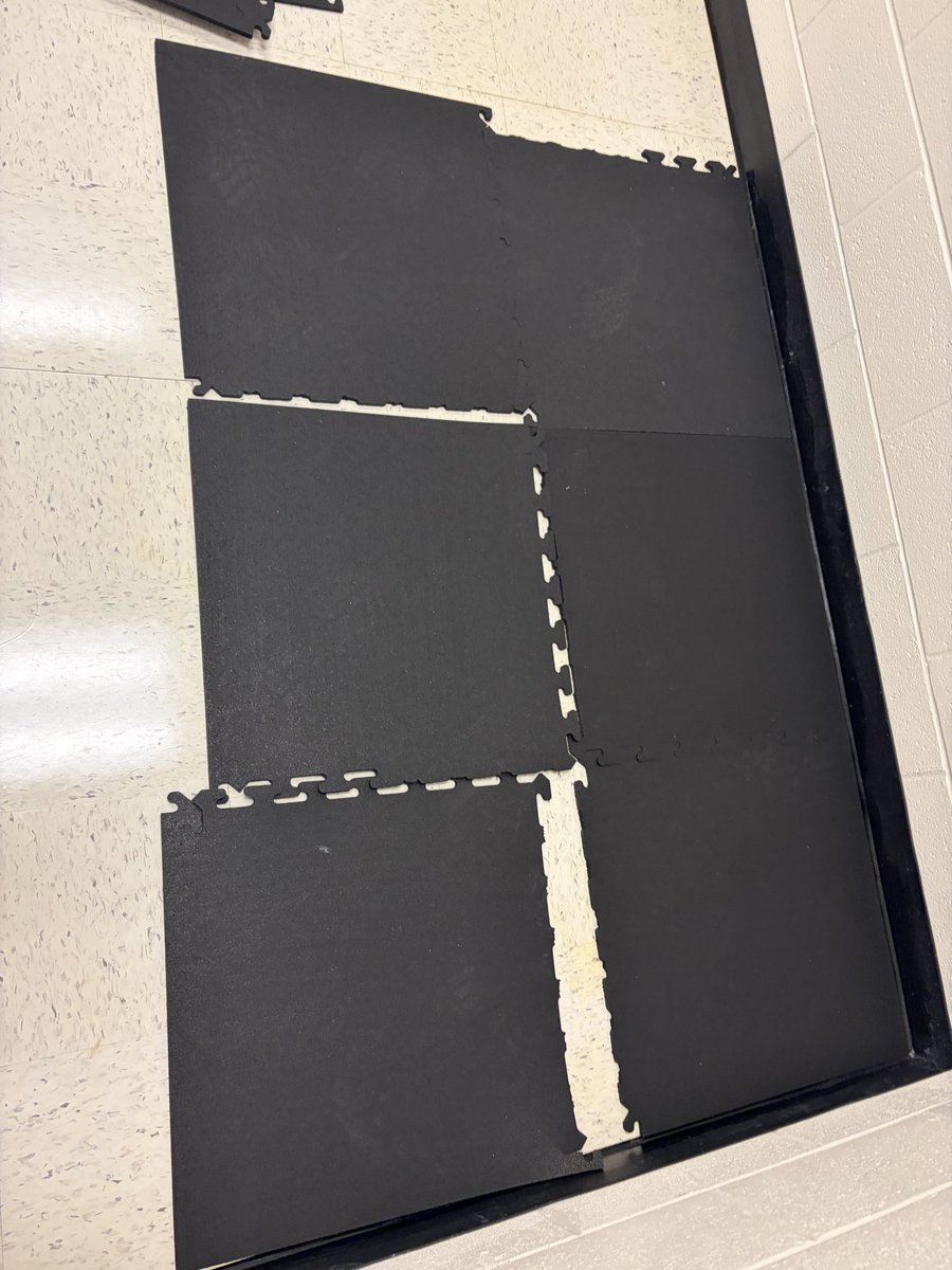 hlmorgan24's tweet photo. @uline We were delayed in opening mats purchased for our school, only to find them in this condition. Despite providing photos clearly showing the damage, we were told Uline’s 30-day return policy meant they would not replace them. Very disappointing customer service. https://t.co/ThGDfb5s8y