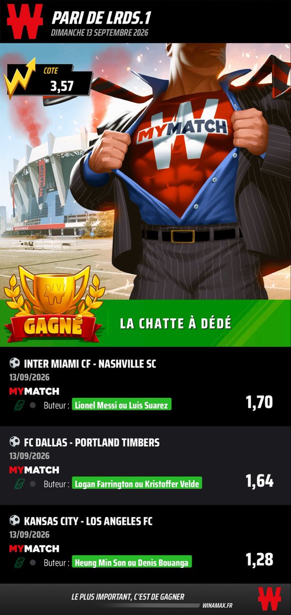 Lrds135's tweet photo. CARNAGE TOTAL EN MSL 🇺🇸

Cote : @73,38 
Cote : @8,75
Cote : @7,09 
Cote : @3,57 

Tous sa dans le VIP gratuit lien en bio 🔥🔥

#teamparieur #fun #bet #betclic #fdj #winamax #gambling #win https://t.co/348oa0U1F7