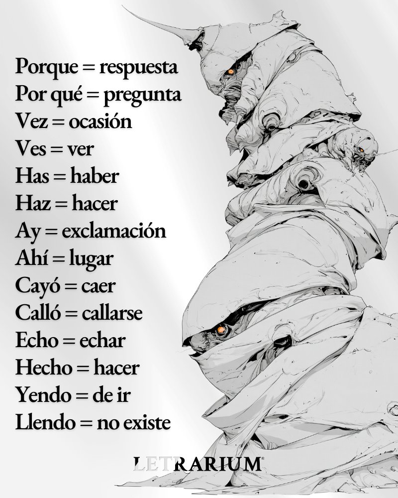 Librosyescritor's tweet photo. #ortografia #literatura https://t.co/nrOQBXe6nw