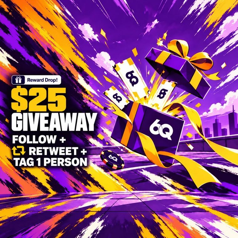 Cs2Reff's tweet photo. $25 in 72 Hours 🎉
to enter : 

🟪Follow  @sixqnetx 
🟪Retweet + Like
🟪Tag a friend https://t.co/L08oDvzNGG
