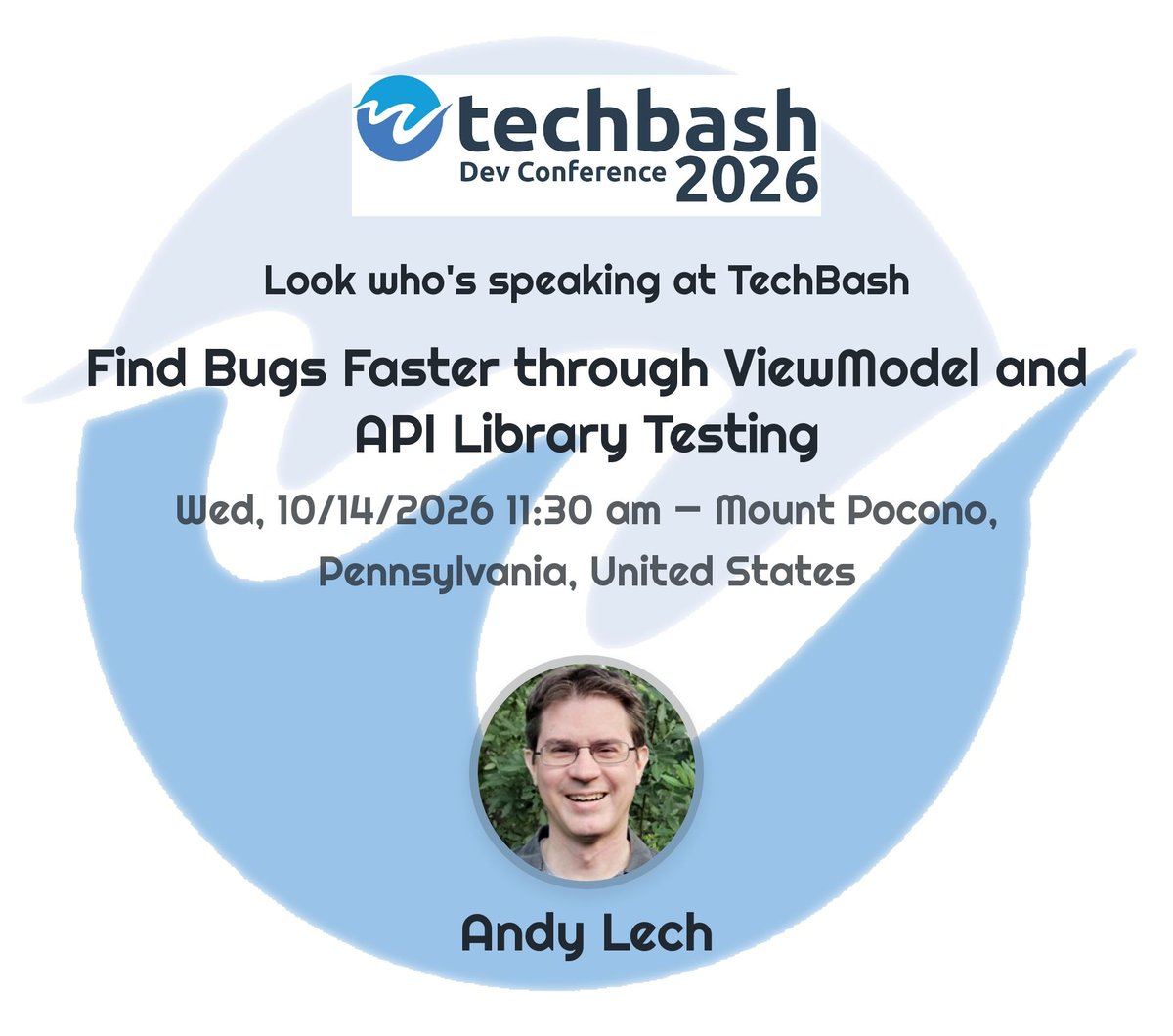 techbash tweet picture