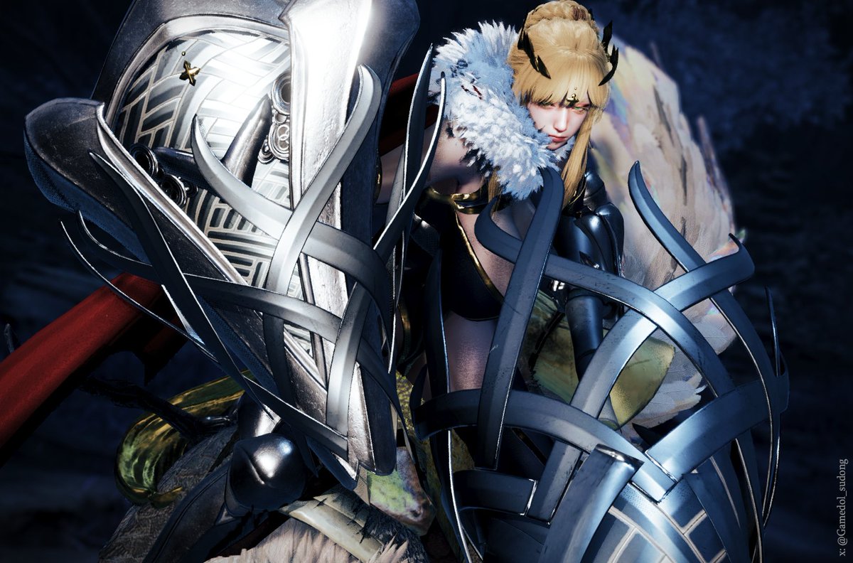 Harman_pic's tweet photo. Altria Pendragon 
(Re upload)

#MHWilds
#VirtualPhotography https://t.co/DLXw9XLR6j