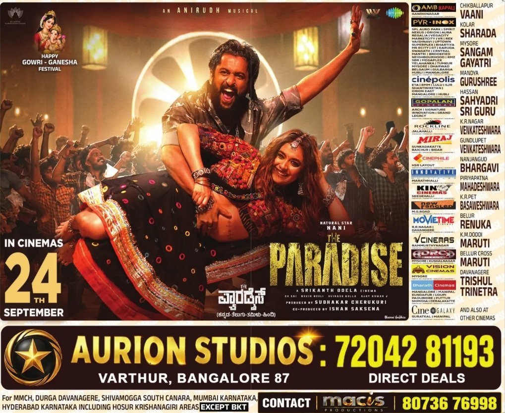 BharataNadu's tweet photo. Dear @KA_Talkies you and your PR teams of Non Kannada movie distributors continuosly violating Section 2(28) and Unfair Trade Practice under Section 2(47) of the Consumer Protection Act, 2019 and also violating CCPA Guidelines for Prevention of Misleading Advertisements, 2022.

This is the 4th movie poster in the last 2 weeks you have published showing "ಕನ್ನಡ" as a release language, but the movie is not actually being released in Kannada.

I request you to immediately correct such posters and strike out "ಕನ್ನಡ" to give a crystal clear message to the audience. Please verify with the distributors before publishing such posters. Publishing posters with false language information is misleading for Kannada audiences.

Such act of publishing false information falls under *Misleading Advertisement under Section 2(28) and Unfair Trade Practice under Section 2(47) of the Consumer Protection Act, 2019. It also violates CCPA Guidelines for Prevention of Misleading Advertisements, 2022.

#Ashte 💛❤️