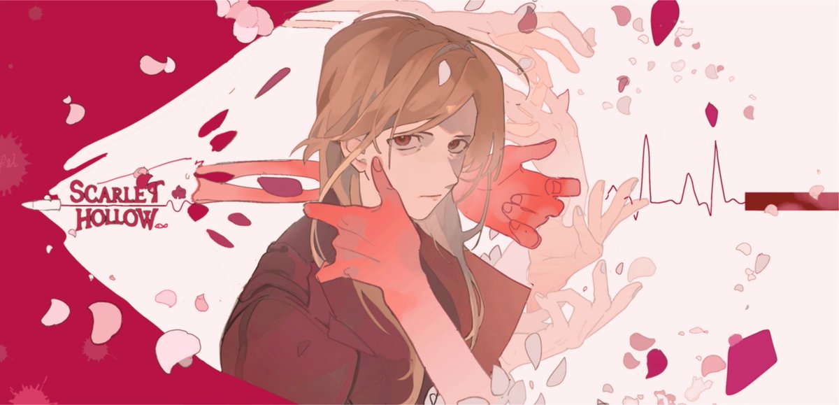 Deerfishiu's tweet photo. Please play Scarlet Hollow 🥺🤲#scarlethollow #fanartㅤ https://t.co/PKlIC87gEO