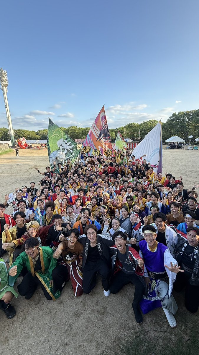 sanocreation's tweet photo. 祝開催・第27回こいや祭り

謹舞

嘉們-KAMON-
大阪公立大学チーム朱蘭
大阪大学お祭りダンスサークル“祭楽人”
岡山うらじゃ連 蓮雫
京炎そでふれ！おどりっつ
京炎 そでふれ！彩京前線

佐乃盟友一同 https://t.co/u9z2JzjEj5