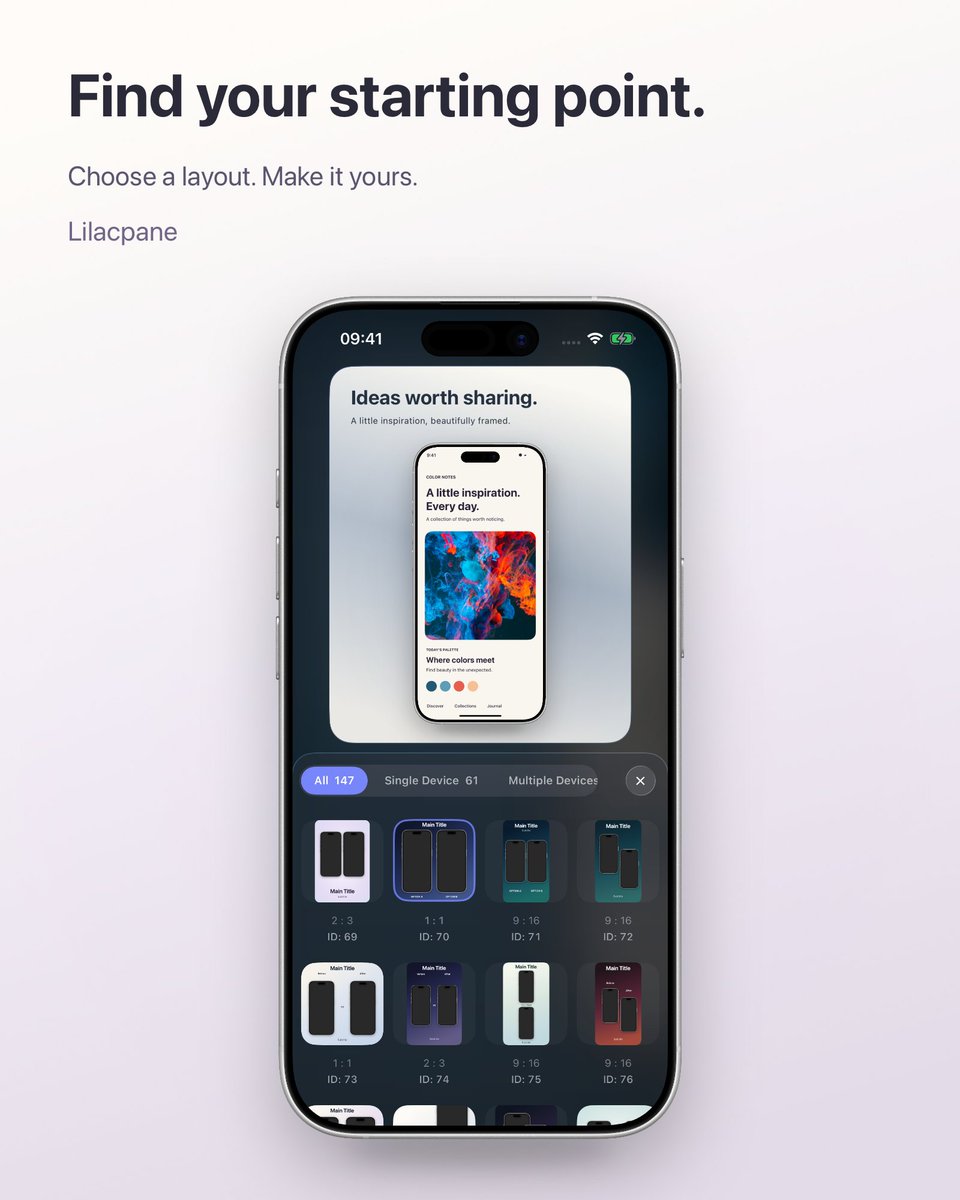 cutedges's tweet photo. A new way to share screenshots, photos and screen recordings

Hi everyone, I’m the developer of Lilacpane.

Sharing an app you love, making a tutorial, showing your work or posting on social media? You may already have the content and just need a way to present it. https://t.co/MNWehQtdFD