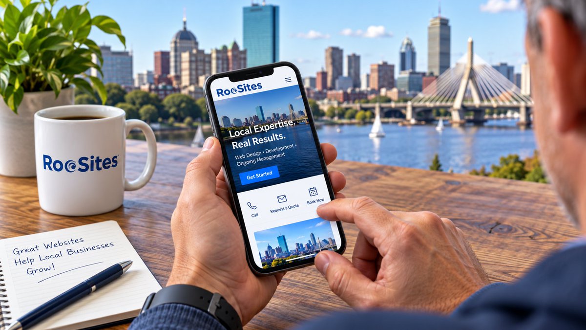 roosites's tweet photo. Sunday #BostonWebDesign Tip 9/13/26 💡
Open your website on your phone & try to complete the #1 action you want customers to take-call, request a quote, book, or buy.
If it takes too many taps or is hard to find, it’s time to simplify.
Make the next step obvious.
#WebDesignTips https://t.co/SYTw5p8zC0