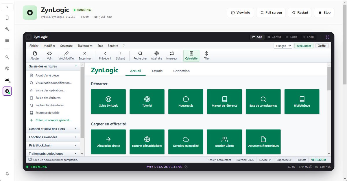 ZYNMART's tweet photo. What does ZynLogic do? 🧮 Your decentralized financial manager! ✅ Automated invoices &amp; payments. ✅ Error-free double-entry accounting. ✅ Full financial reports. Data stays on your PC! 🚀
#PiNetwork #SoloHost #ZynLogic #ZynMart https://t.co/d8kGvGkLtn