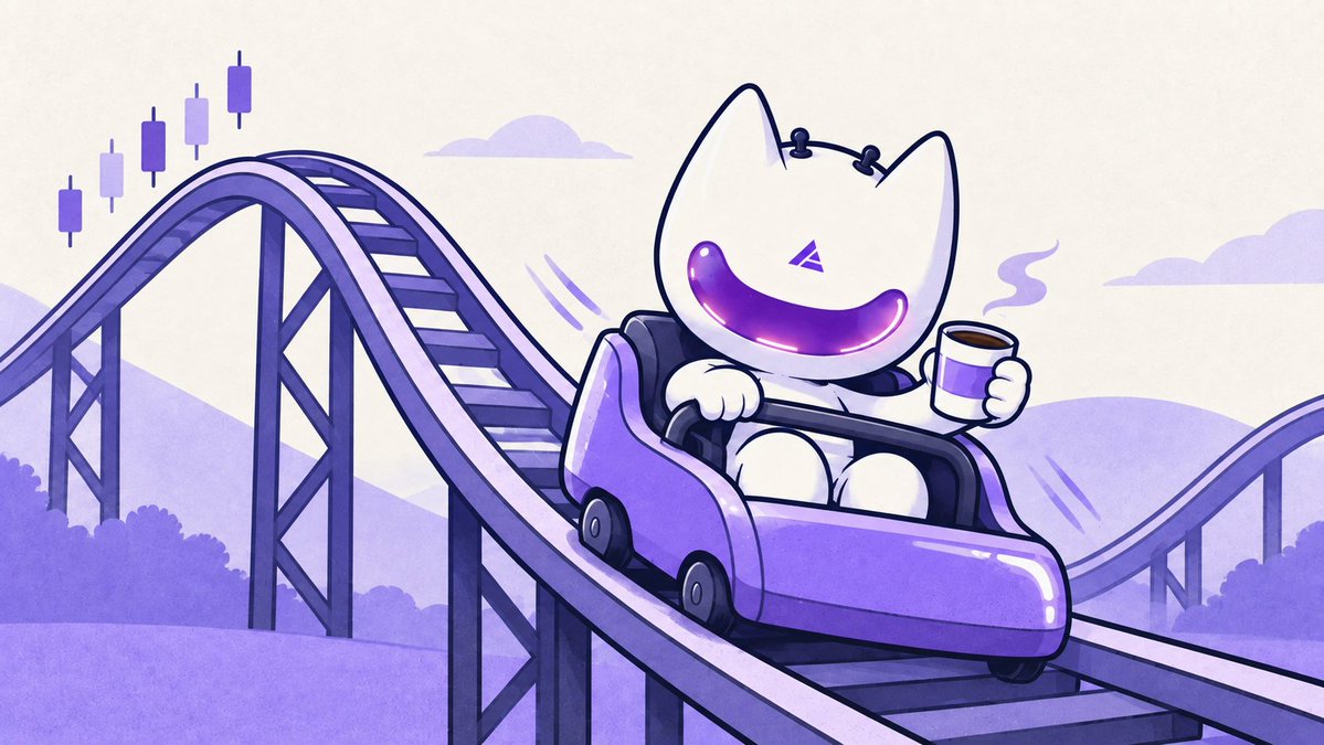 AntX_Fi's tweet photo. Seatbelt: on.

Coffee: hot.

Market: emotionally unstable.

Just another morning. 

#AntX #Crypto #Bitcoin https://t.co/5bDaLHgUci