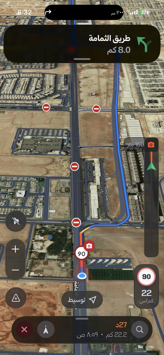 Amr_Alghamidi's tweet photo. لي شهر تقريبًا وأنا أجرب Google Maps و«هدهد» يوميًا في طريق الدوام، عشان أشوف من الأفضل بينهم

واليوم بسبب أعمال الطرق على طريق الثمامة Google Maps أعطاني المشوار في حدود ساعة بينما هدهد أعطاني الوقت أقصر بأكثر من ٢٠ د 

 تحديث الطريق بسرعة ما تعودنا عليه ،شكرا هدهد @HudHudMaps https://t.co/2mNva0H275