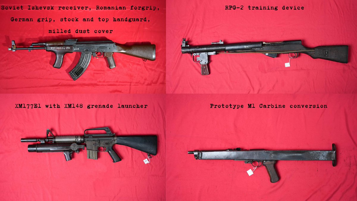 FactOrFarb's tweet photo. The Most Cursed/Blessed Guns in Vietnam
The Hanoi Weapon Museum houses some of the most exotic firearms ever to make their way into Vietnam. But some are definitely more unique than others.. Here are my top 4 most bizarre guns in their collection: https://t.co/dpE3FXRTV8