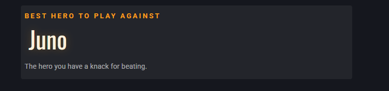 veithyr's tweet photo. This is why these stats made this less fun. I might have killed Juno the most the last couple of years, but not during the 10 years of playing. These stats are only OW2 not OW overall. I played daily from release until 2022. #overwatch #blizzard https://t.co/0wQ75CgiLu