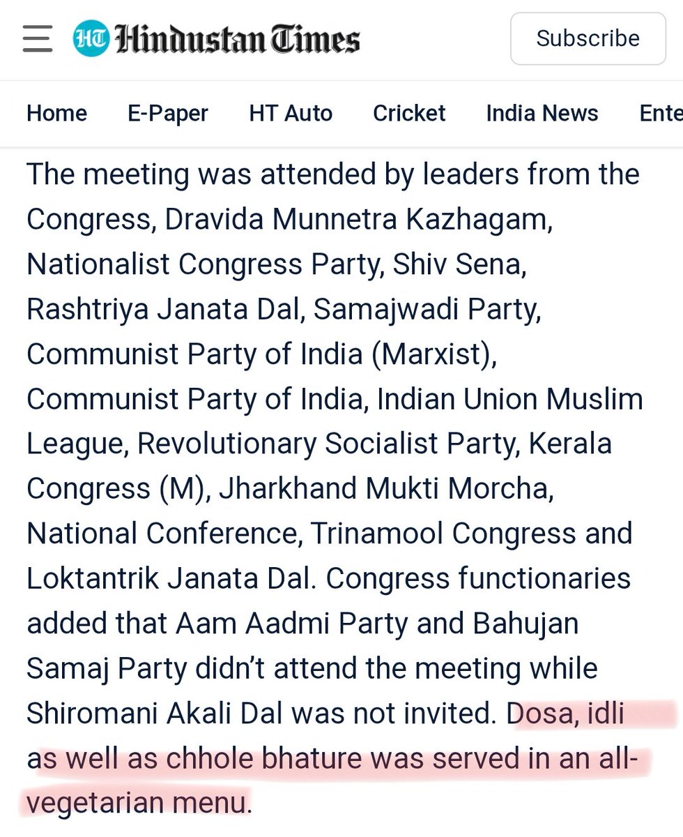 pradip103's tweet photo. Rahul Gandhi continues to expose Rahul Gandhi!

Rahul Gandhi on 3rd August 2021 served an all vegetarian menu at INDI alliance joint meeting! Even Muslim League was part of it!

Stop sulking over success of BRICS 2026 Rahul! https://t.co/43opet785N
