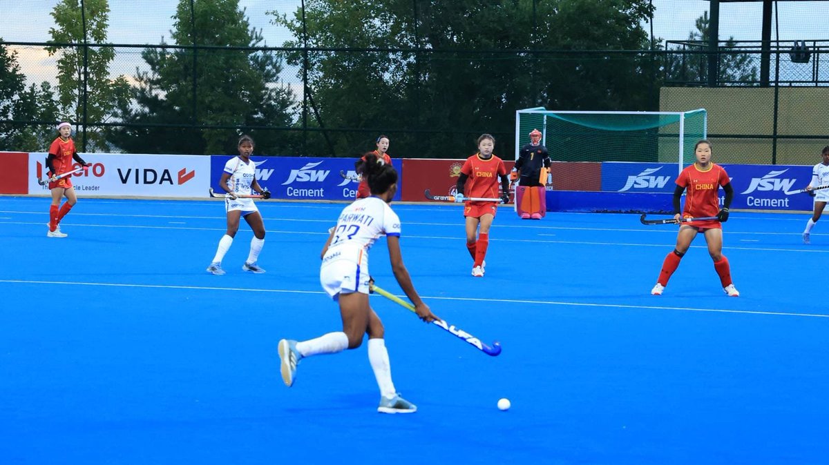 narendramodi's tweet photo. A proud moment for Indian hockey!

Congratulations to our Junior Women’s Hockey Team on retaining the Asia Cup with a superb unbeaten campaign.

Their success reflects the talent and determination of the players.

Best wishes to the entire team!

@TheHockeyIndia https://t.co/Z5pYVSYYWN