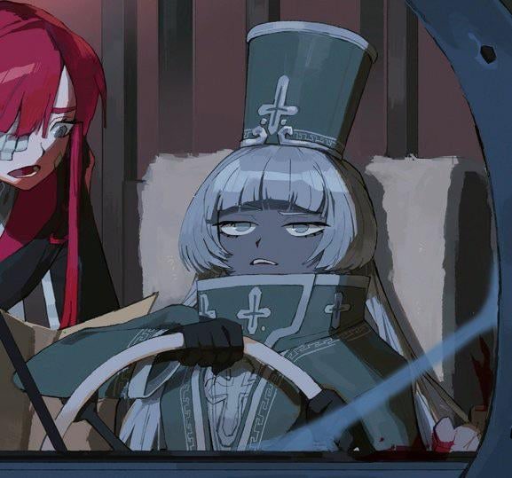 2MisBUNZ's tweet photo. Finally started playing limbus company and damn I wanna see charon with a hidden fat wobble meat that’s smelly with a puffed out butthole and she uses me as a seat cover for her bus vroom vroom… https://t.co/nnZ9Hh1pqV