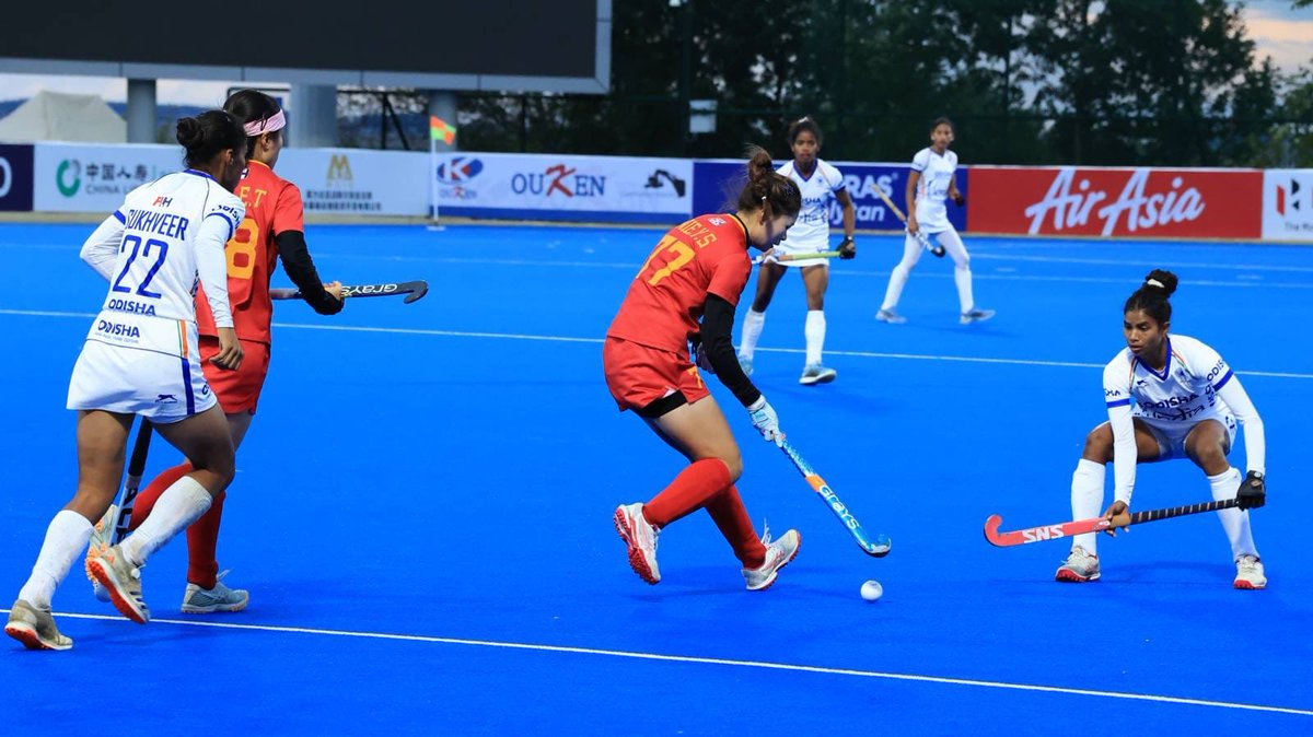narendramodi's tweet photo. A proud moment for Indian hockey!

Congratulations to our Junior Women’s Hockey Team on retaining the Asia Cup with a superb unbeaten campaign.

Their success reflects the talent and determination of the players.

Best wishes to the entire team!

@TheHockeyIndia https://t.co/Z5pYVSYYWN