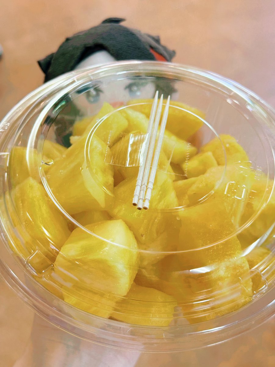 tmgduf904's tweet photo. 初めてのナゴパイナップルパーク🍍
パイナップル尽くしで幸せでした！

 #ふわぐさナゴパイナップルパーク https://t.co/IXzZp7Rx6c