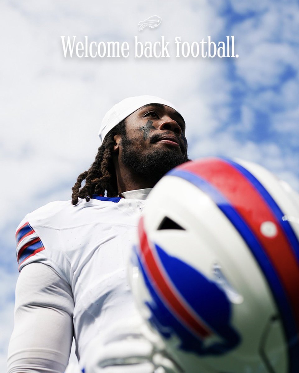 sandropacheco71's tweet photo. Welcome back boys! The 2026 #BuffaloBills season officially starts today! #NFL #MakingHistory #BillsMafia #GoBills #TheBillsMakeMeWannaShout #EhhEhEhEh #LetsGoBuffalooo #LetsGoBills #GoBillsGo https://t.co/EEi8EhelMA