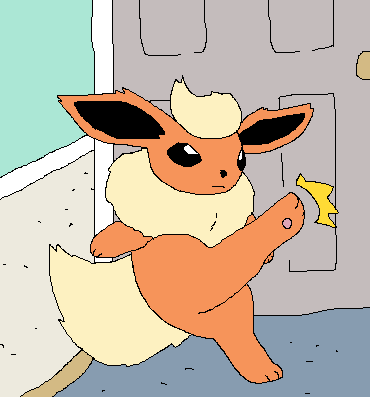 RoeRichard33476's tweet photo. Flareon No door can stop them https://t.co/w0z8Juasjk