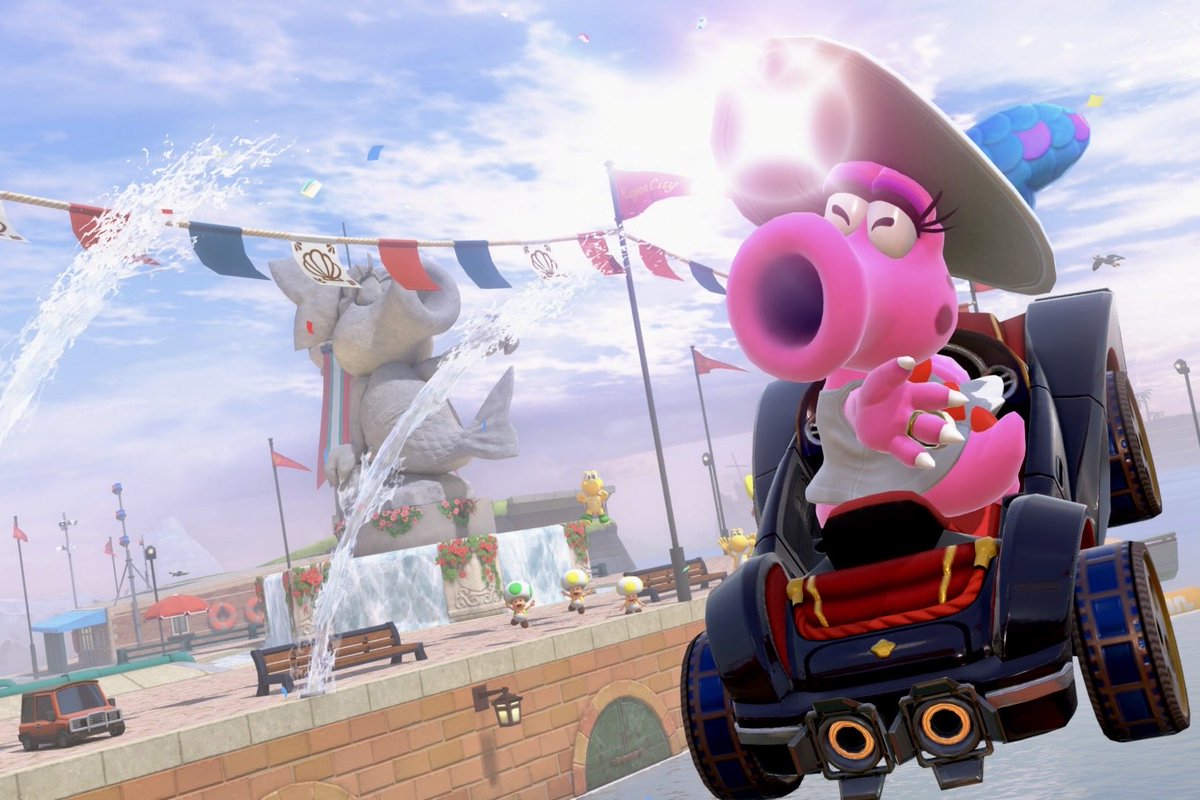 rinrin01861's tweet photo. キャサリン🎀
#MarioKartWorld
#マリオカートワールド写真部
#Birdo https://t.co/LkgQwHEh7E