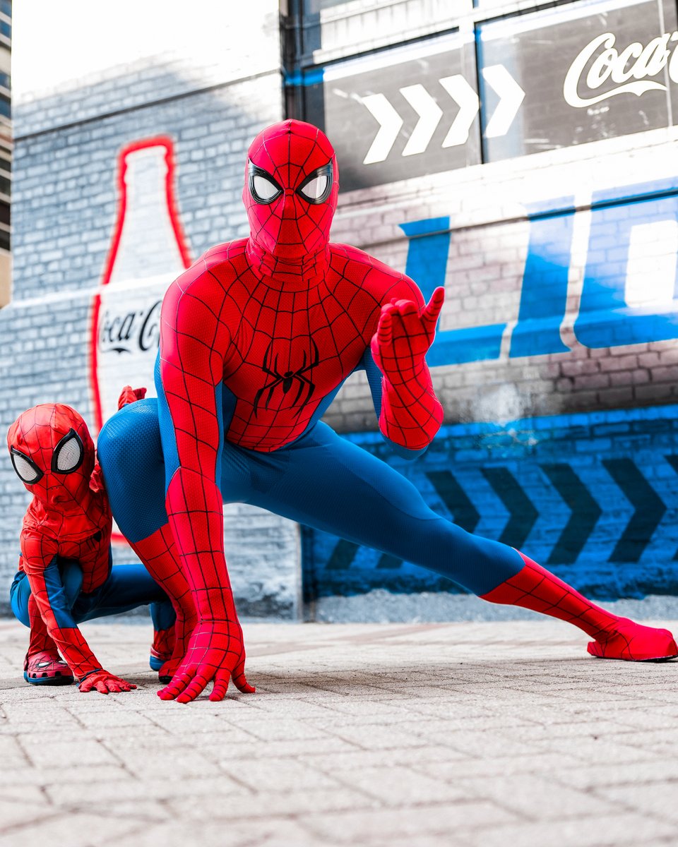 Lions's tweet photo. Just your friendly neighborhood Spider-Man https://t.co/8jNBk7ksnL