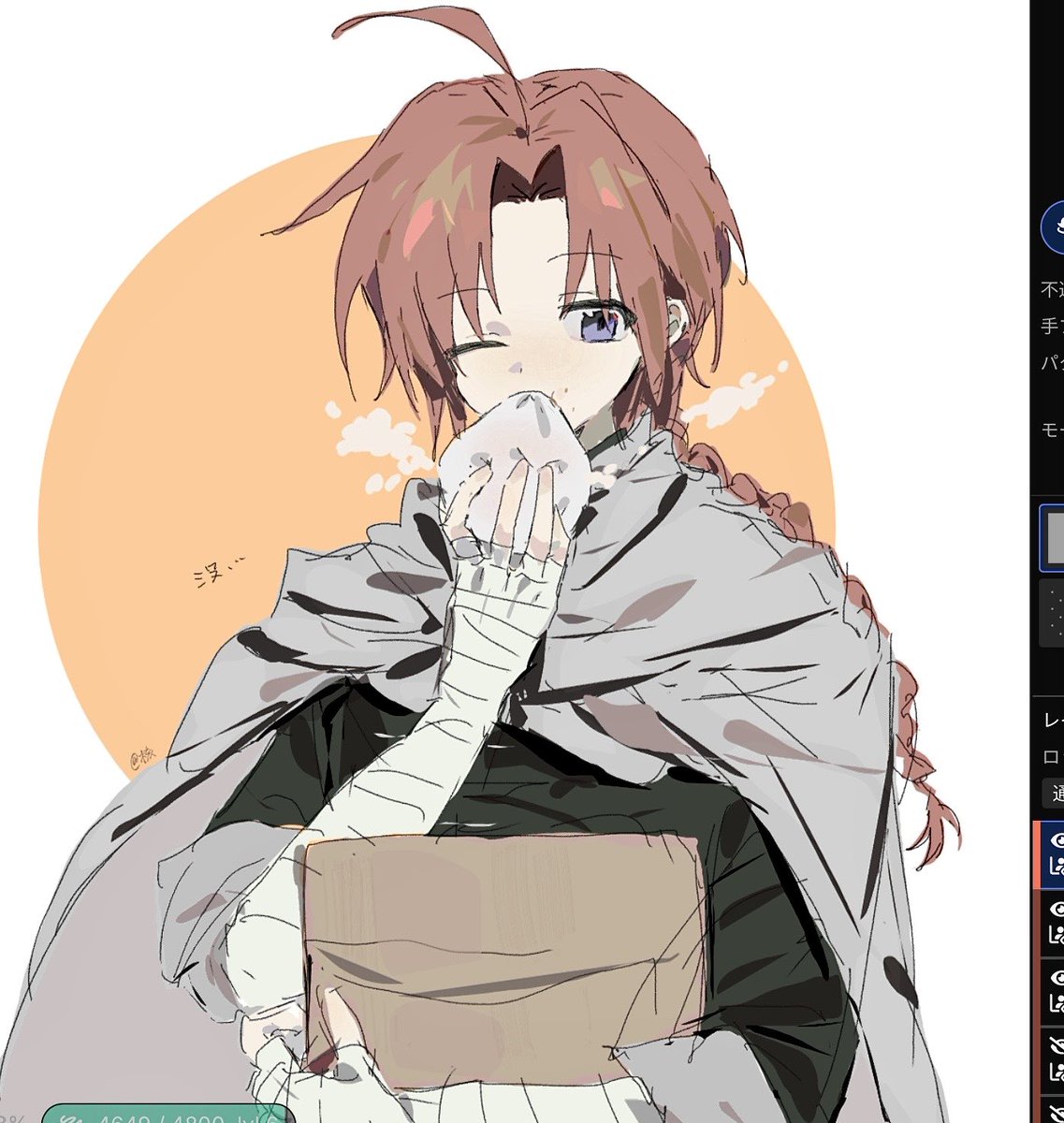 unamubi's tweet photo. 絵茶 https://t.co/IjrzfNzeP8