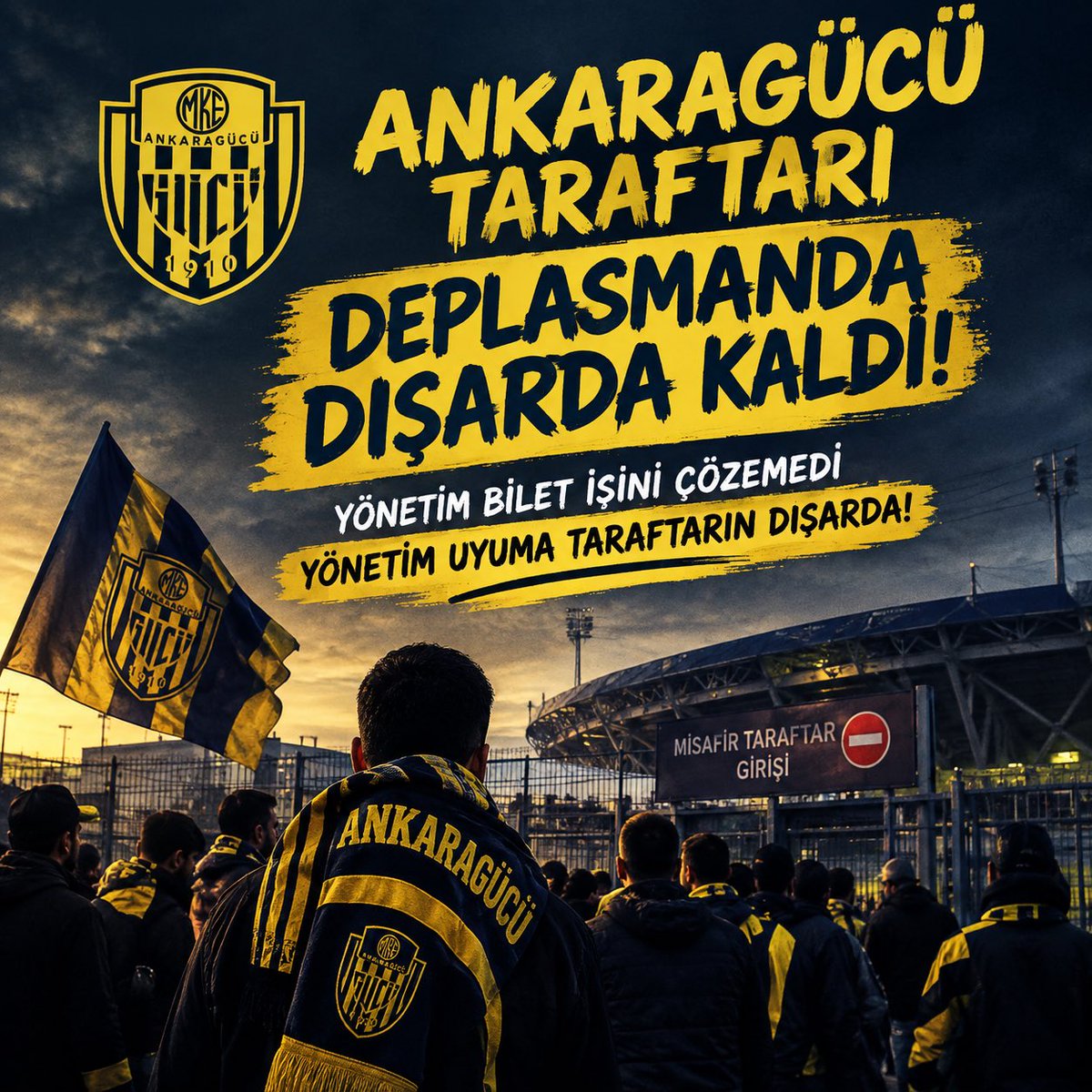 altmis2yirmi2's tweet photo. Anlayacağınız dilde bi paylaşım yapalım bari belki bunu görürsünüz @Ankaragucu https://t.co/2sEjPdS4fv