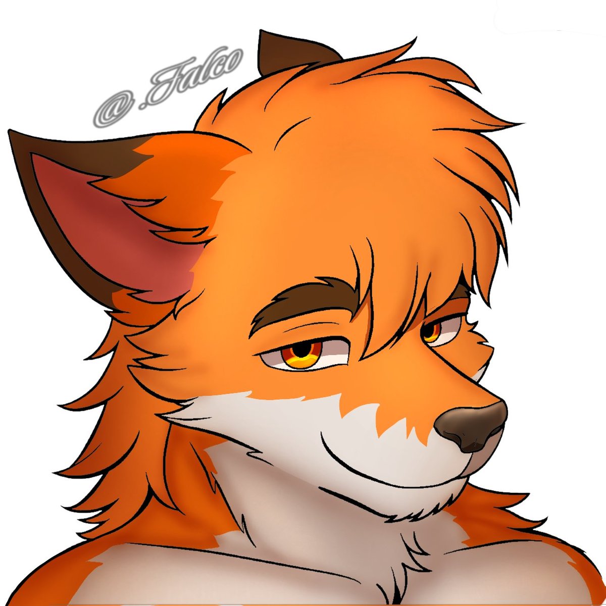 falco_artszr's tweet photo. A drawing of my fursona, "Sagaz" ^^ 
He's an orange fox! :D

 Just a reminder that my commissions are open, in case you're interested.
#furry #falcoart #foxoc #fox #artdigital #smallartist #foxorange #comissionopen https://t.co/IE19SWHCVD