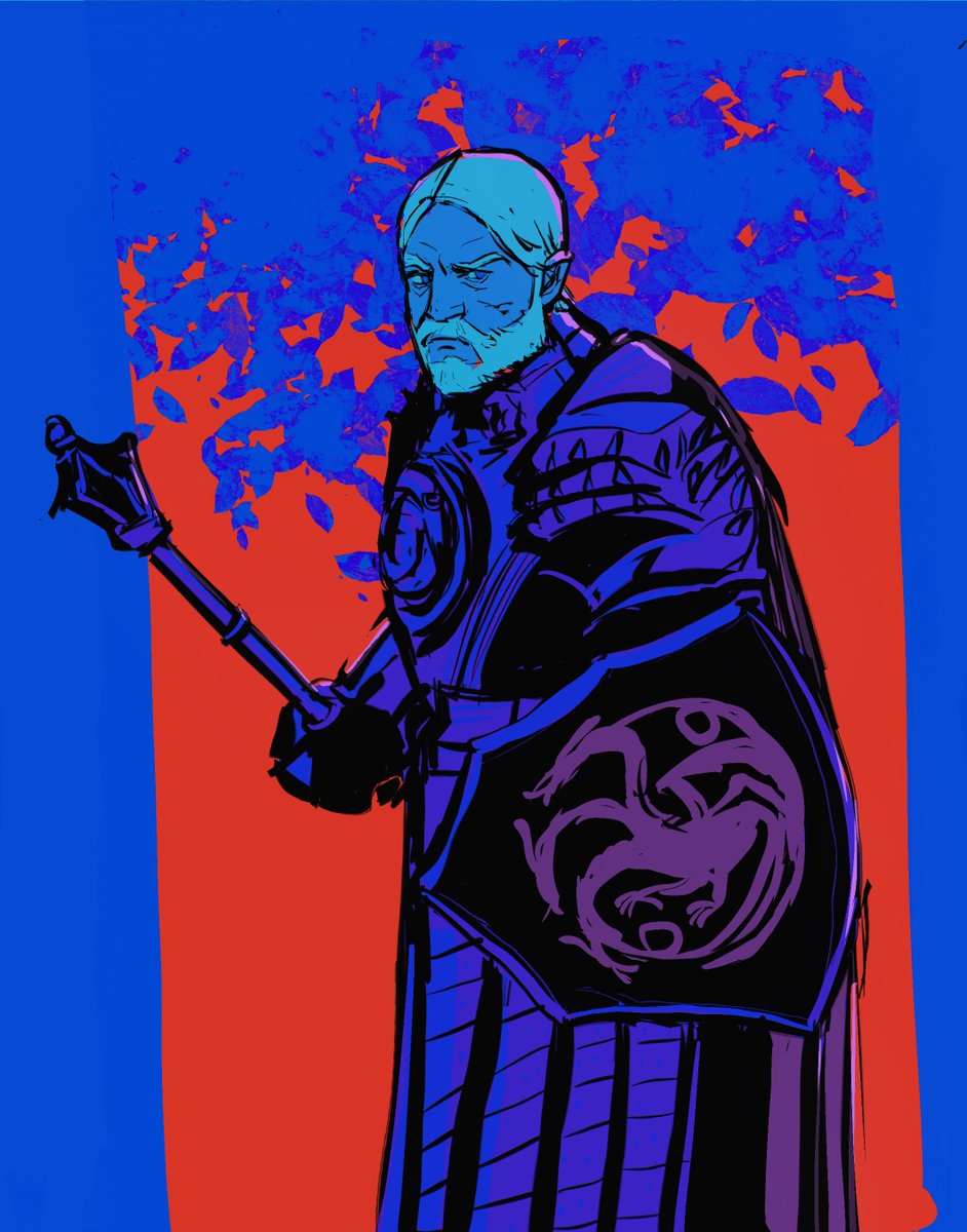 lualuadraw's tweet photo. slapped some colors on him, sad &amp; angry https://t.co/PCrFeS7Iv0