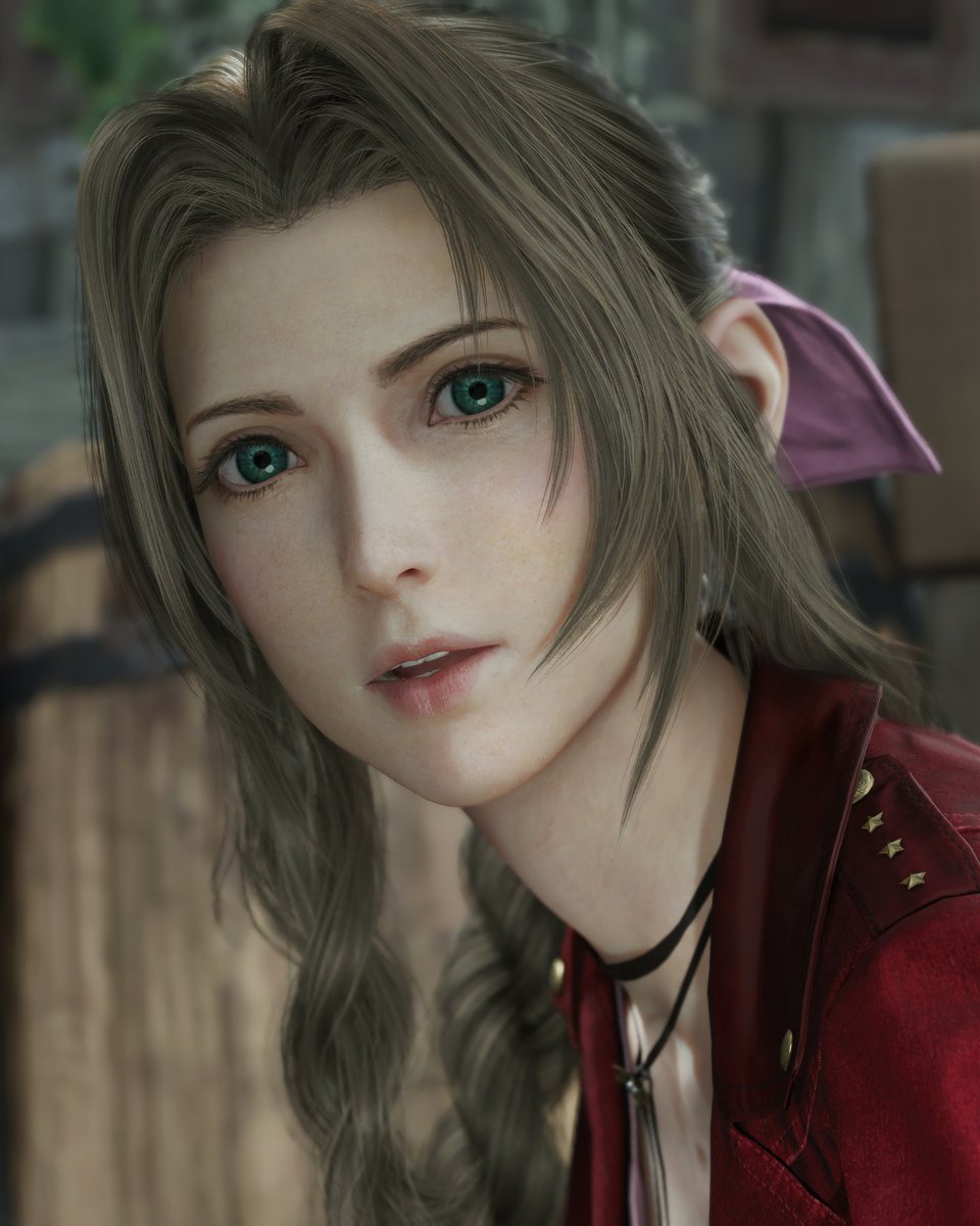 finalfantasyvii's tweet photo. A young flower peddler and the last of the Cetra, an ancient race who can commune with the planet.

Sensing the threat Sephiroth poses, Aerith Gainsborough joins Cloud and the others on their journey to protect the planet, confronting her destiny with quiet dignity. https://t.co/z4O1kgmxo2