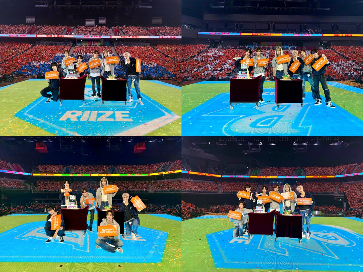 for_riizingday's tweet photo. ⠀⠀⠀⠀ 09.12 - 09.13
⠀⠀⠀𝗖𝗵. 𝗥𝗜𝗜𝗭𝗘 𝗢𝗡 𝗔𝗜𝗥 
3rd Anniversary Fanmeeting
 ⠀ ⠀🧡💙 the end 💙🧡

노래, 케이크, 카드, 선물까지🎁
3주년 축하 종합 세트 성공ෆ

라이즈 3주년 축하해🎂
앞으로도 오래 보자.ᐟ https://t.co/o3fYgHXQCm