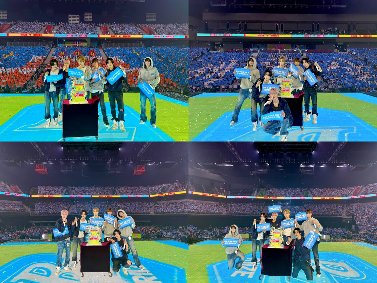 for_riizingday's tweet photo. ⠀⠀⠀⠀ 09.12 - 09.13
⠀⠀⠀𝗖𝗵. 𝗥𝗜𝗜𝗭𝗘 𝗢𝗡 𝗔𝗜𝗥 
3rd Anniversary Fanmeeting
 ⠀ ⠀🧡💙 the end 💙🧡

노래, 케이크, 카드, 선물까지🎁
3주년 축하 종합 세트 성공ෆ

라이즈 3주년 축하해🎂
앞으로도 오래 보자.ᐟ https://t.co/o3fYgHXQCm