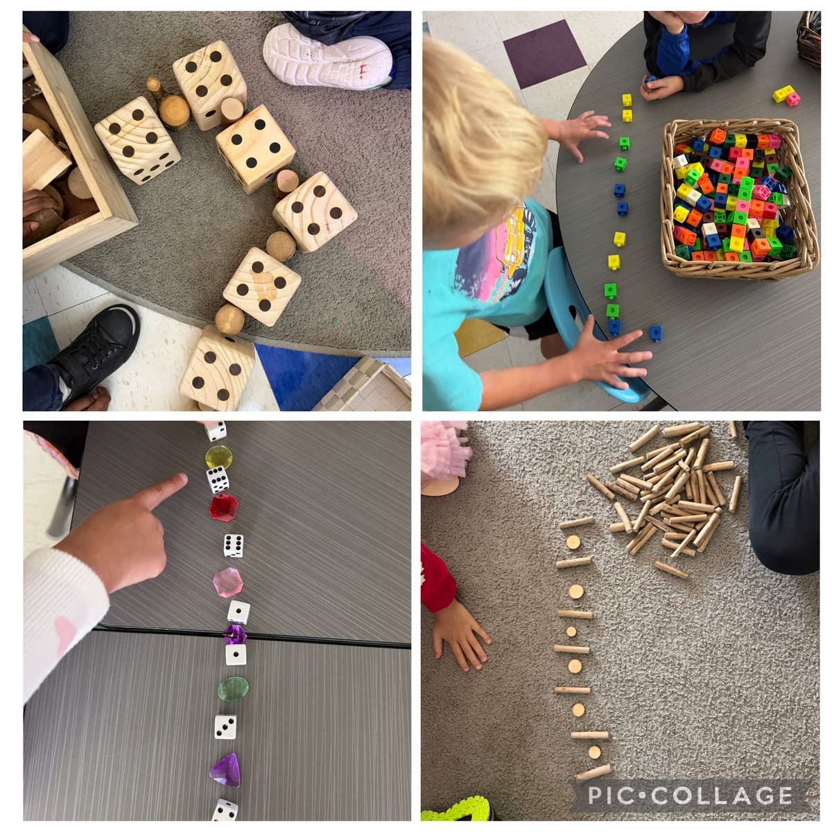 MsRyan6's tweet photo. Outdoor learning, literacy centers, exploring patterns, and engaging in lots of authentic writing! We captured so many special moments of our friends challenging themselves last week. Well done! @StIsabelOCSB https://t.co/VWTrkvQ9AX