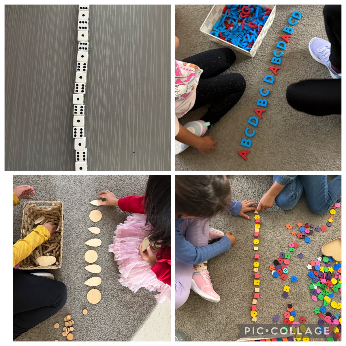 MsRyan6's tweet photo. Outdoor learning, literacy centers, exploring patterns, and engaging in lots of authentic writing! We captured so many special moments of our friends challenging themselves last week. Well done! @StIsabelOCSB https://t.co/VWTrkvQ9AX