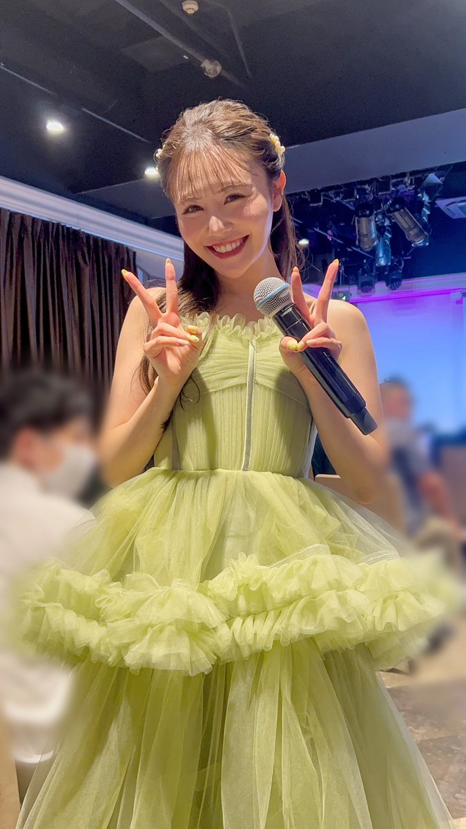 _5386chan_'s tweet photo. この色似合うねー💚💚
めちゃくちゃかわいかった( ˙̦꒳˙̦ )💘
#込山榛香生誕祭2026 https://t.co/Iq7zZwA4Tn