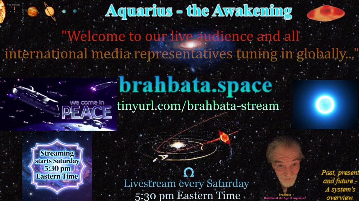 brahbata's tweet photo. https://t.co/Pcjp3dBBnq

🧘‍♂️🌍 The Great Awakening in the Age of Aquarius is here! Discover the secrets of the Galactic Federation, break the shadows with the Frequency of Love &amp; reshape your reality. ✨🛸

https://t.co/uHj3uLZGJL https://t.co/hfsVqA14I2