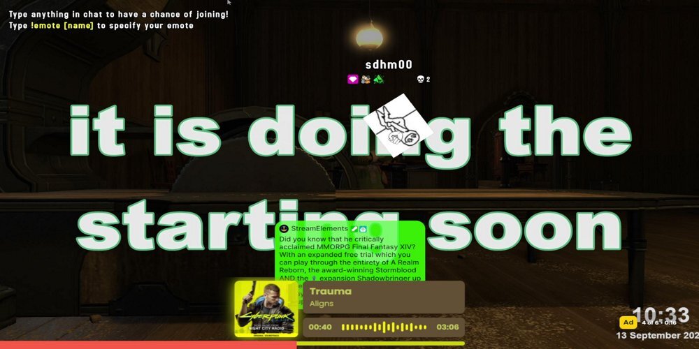 Vimmuse's tweet photo. I'm now streaming on Twitch! Playing FINAL FANTASY XIV ONLINE https://t.co/Hbybzh9XTh https://t.co/zEapwnIVig