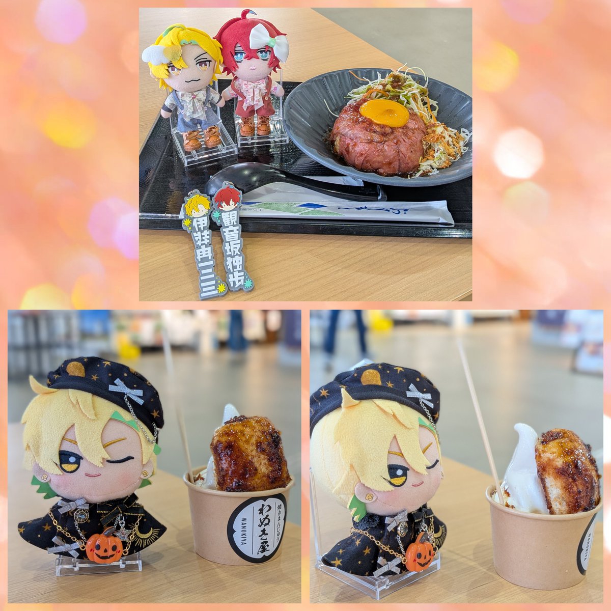 saakimm's tweet photo. ロックハート城💔💙で緩くちい活もしつつ、前後に道の駅にも立ち寄った🍦
ライブまで1ヶ月切ってるから車ではずっとヒプマイ＆ヒプステ聴いてた🎤🎶
FF様が運転してる横でコーレスやハンドサインして超ウザおばしてた🤣
帰りは結構渋滞してた😣💦
今回も家の近くまで送迎してもらい感謝😌🙏 https://t.co/DchcZGO2WF