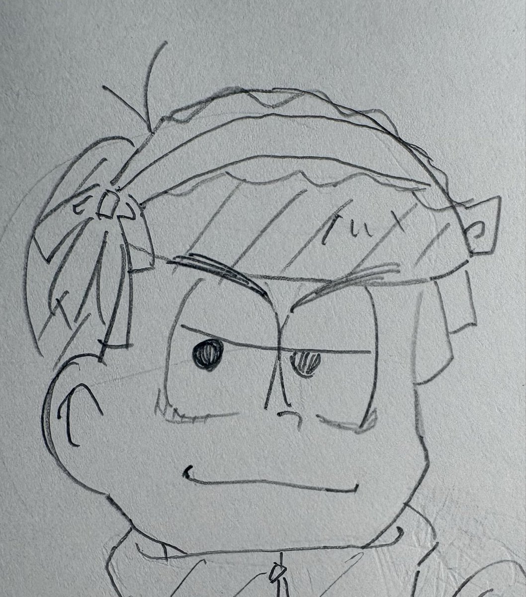 fwll4n's tweet photo. #おそ松さん
ジャジメカラ松！！落描き！！！ https://t.co/g9danMYb2O
