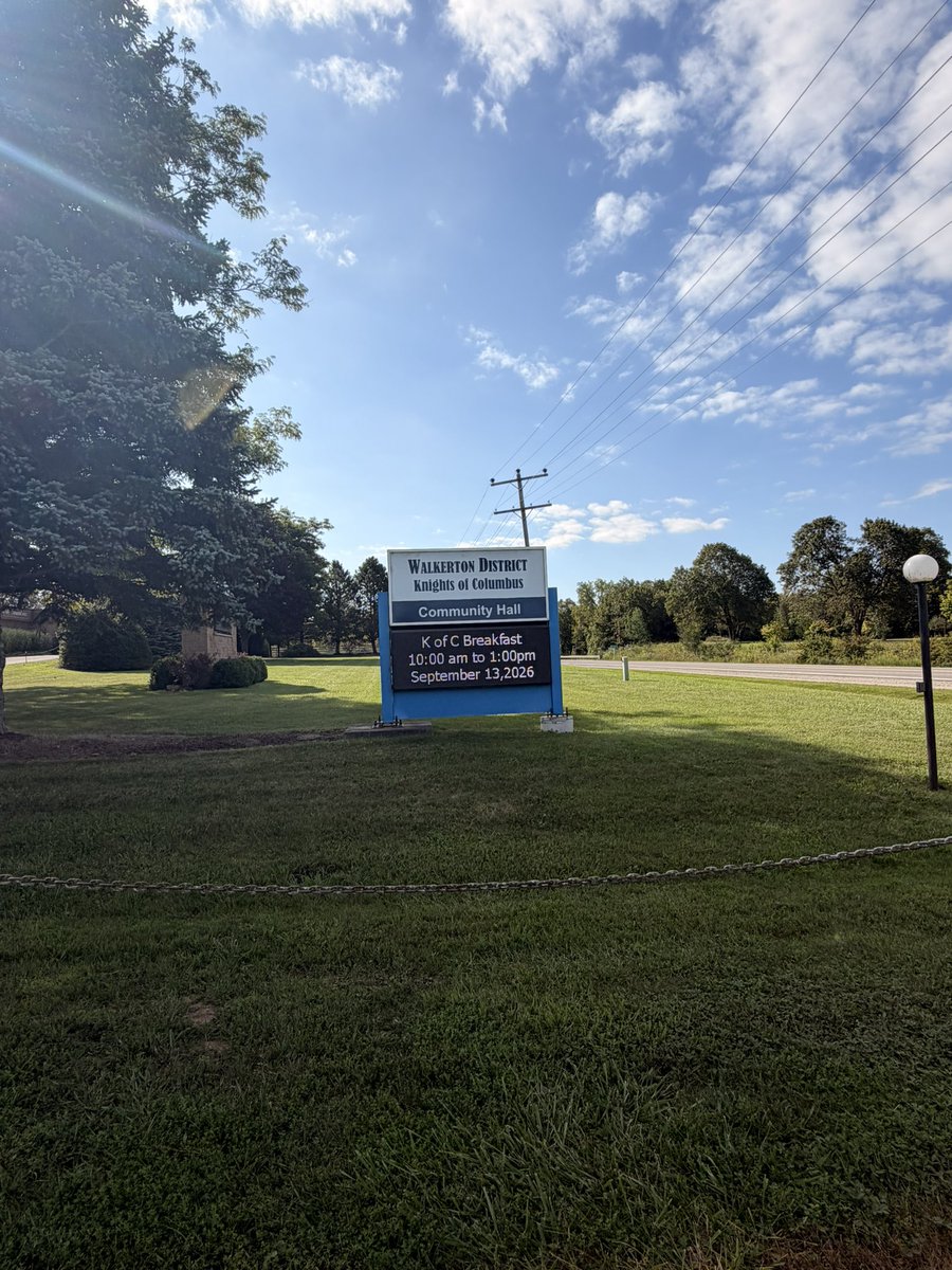 Steven_Travale's tweet photo. The Walkerton &amp; District Knights of Columbus monthly breakfasts have started back up! ☕️ 

Enjoyed a full meal in a full house this morning. Thanks to my brother knights and many helpers for putting on a great spread! 

The next breakfast is Sunday, October 4 from 10am -1pm. https://t.co/WPGJnSLPaM