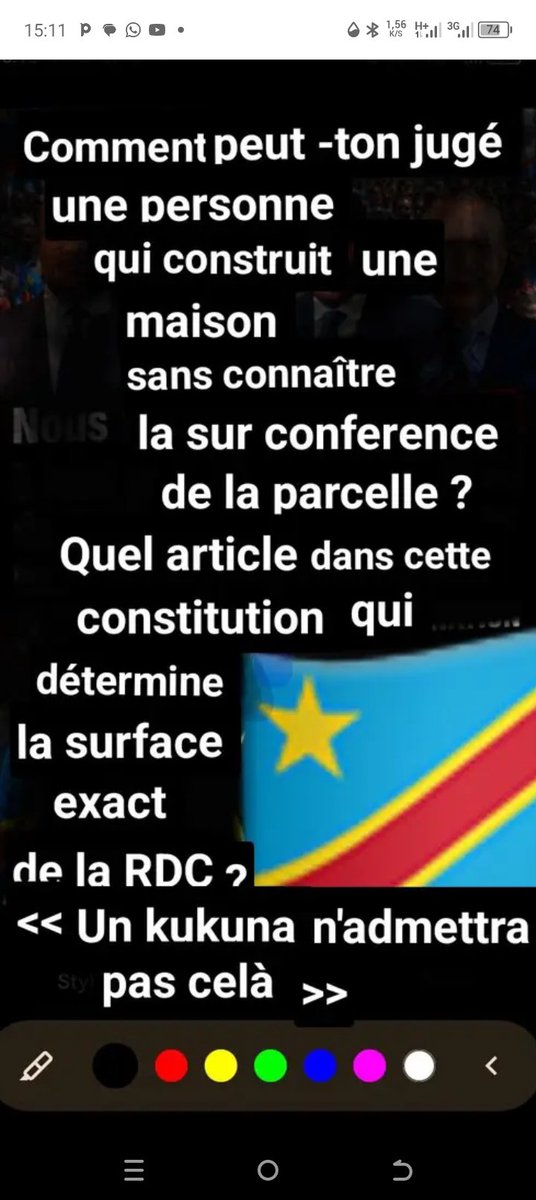 DEMTHOJonabb's tweet photo. @MartinFayulu De la même manière, vous bouffez l'argent d'Emmanuel Macron, qui ne cesse de nous combattre au côté du Rwanda, de kagame, de kabila et autres, nous n'avons plus confiance en vers vous, nous souhaitons soutenir nos institutions et, vous ne représentez aucun peuple congolais. https://t.co/OgW31EGYZW