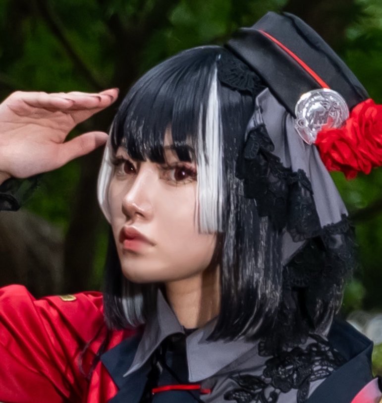 maritouken's tweet photo. #レイヤーさんはコスプレの時の横顔を見せてください

鼻が無加工でも盛れるから斜めか横を向きがち。逆に正面構図は苦手 https://t.co/Bu8JmnkcvV
