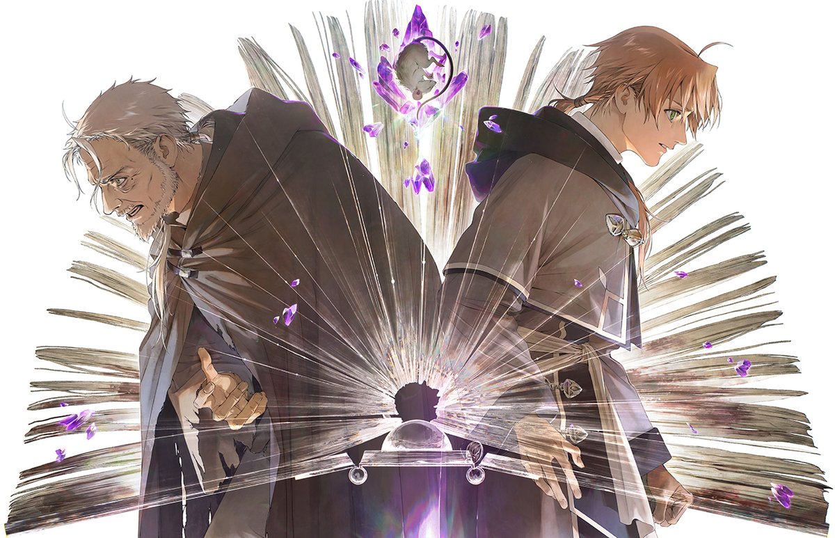 mushokutensei_A's tweet photo. ーーーーーーーー
2027年1月20日(水)発売
『#無職転生Ⅲ』Blu-ray第2巻
　ジャケットビジュアル解禁
　　　　　　ーーーーーーーー
キャラクター原案・シロタカ描き下ろし、
初回生産限定特典の三方背ケースに使用。

予約受付中。

▼商品詳細はこちら
https://t.co/L2fzT5ZowV https://t.co/966kQ5ltAB